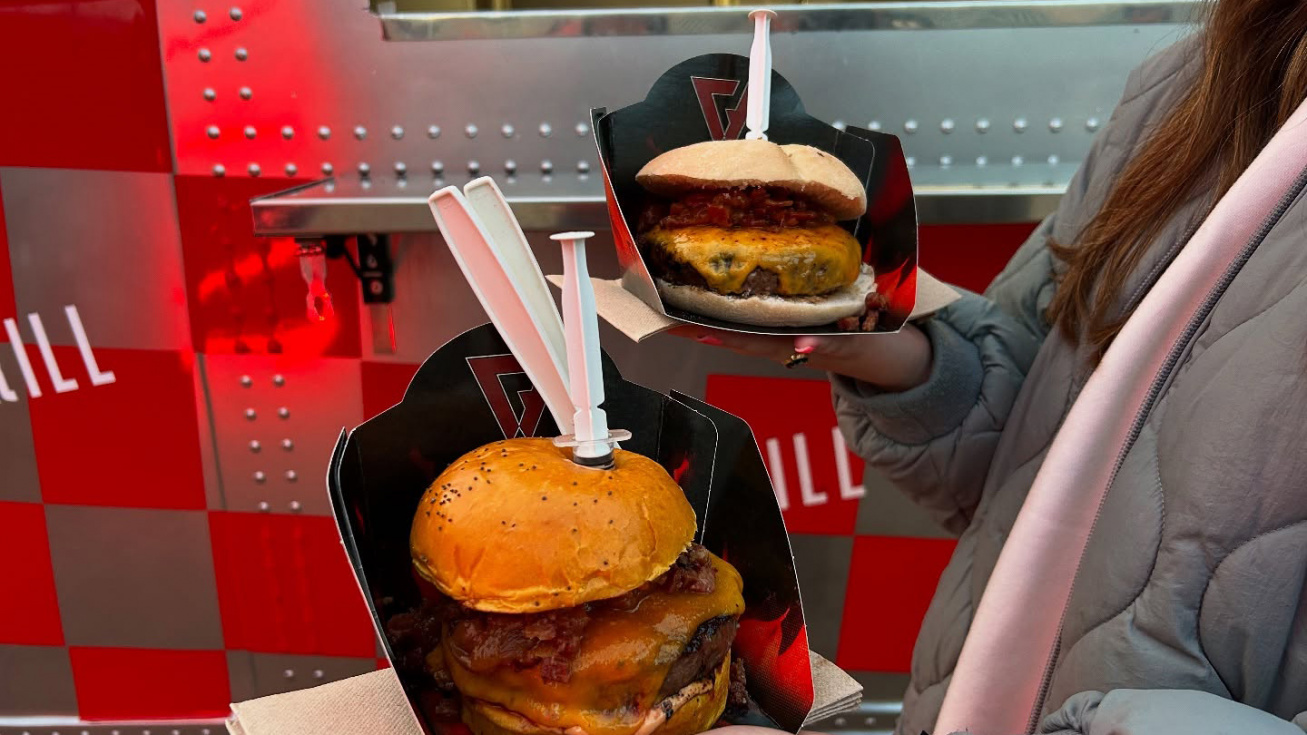 Variedad de hamburguesas del festival | Ayuntamiento de Arroyomolinos