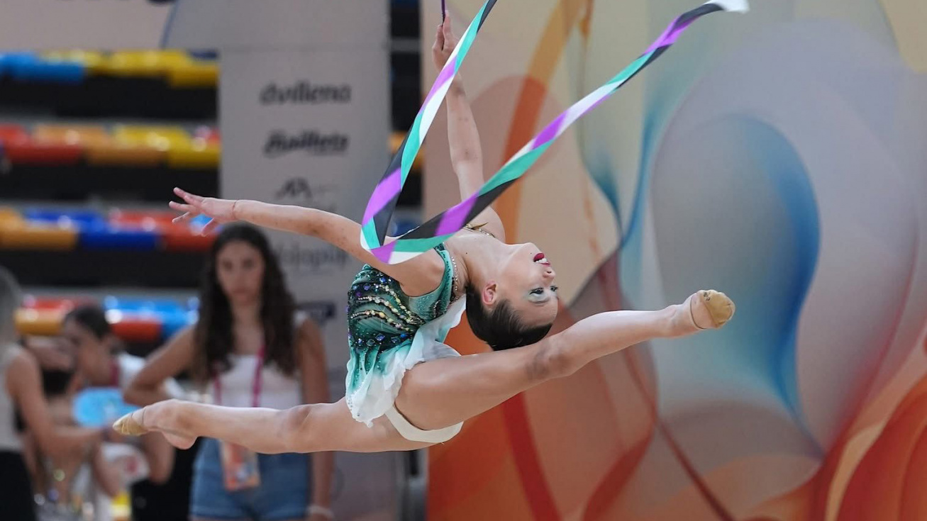 Valeria Martín en el Campeonato de España Absoluto.